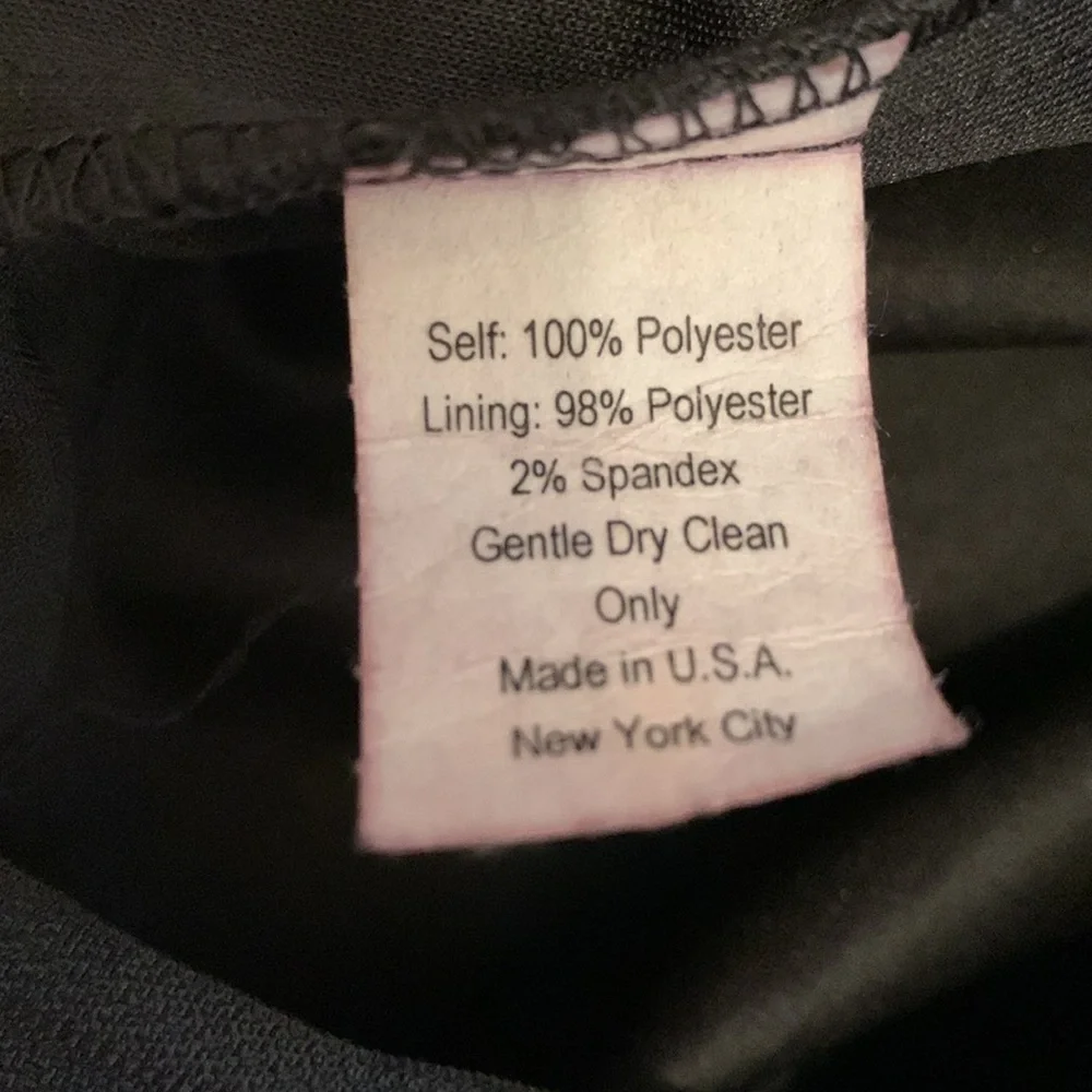 Issue New York Black Lace Pattern Long Dress NWT - Picture 7 of 9